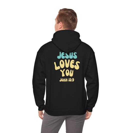 3e Hum3le Jesus Loves You- Heavy Unisex Hoodie